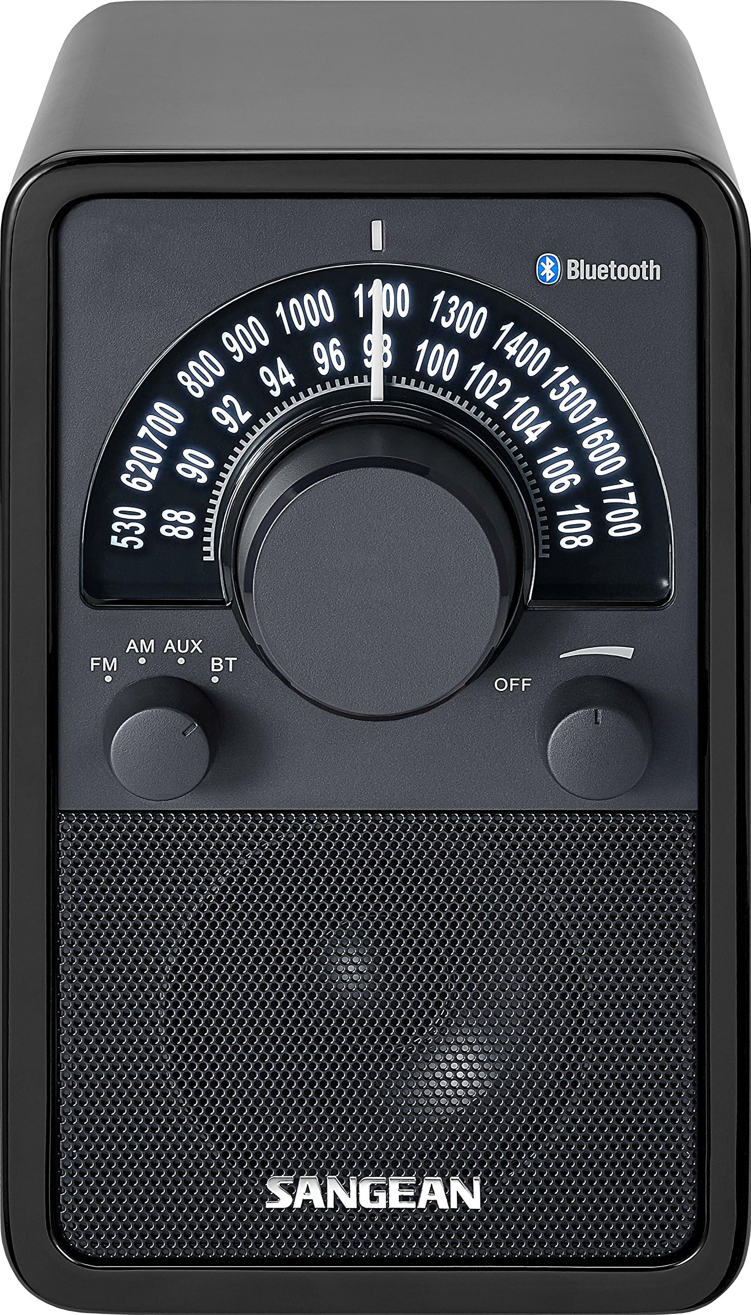 Sangean WR-15 Bluetooth Black Glossy
