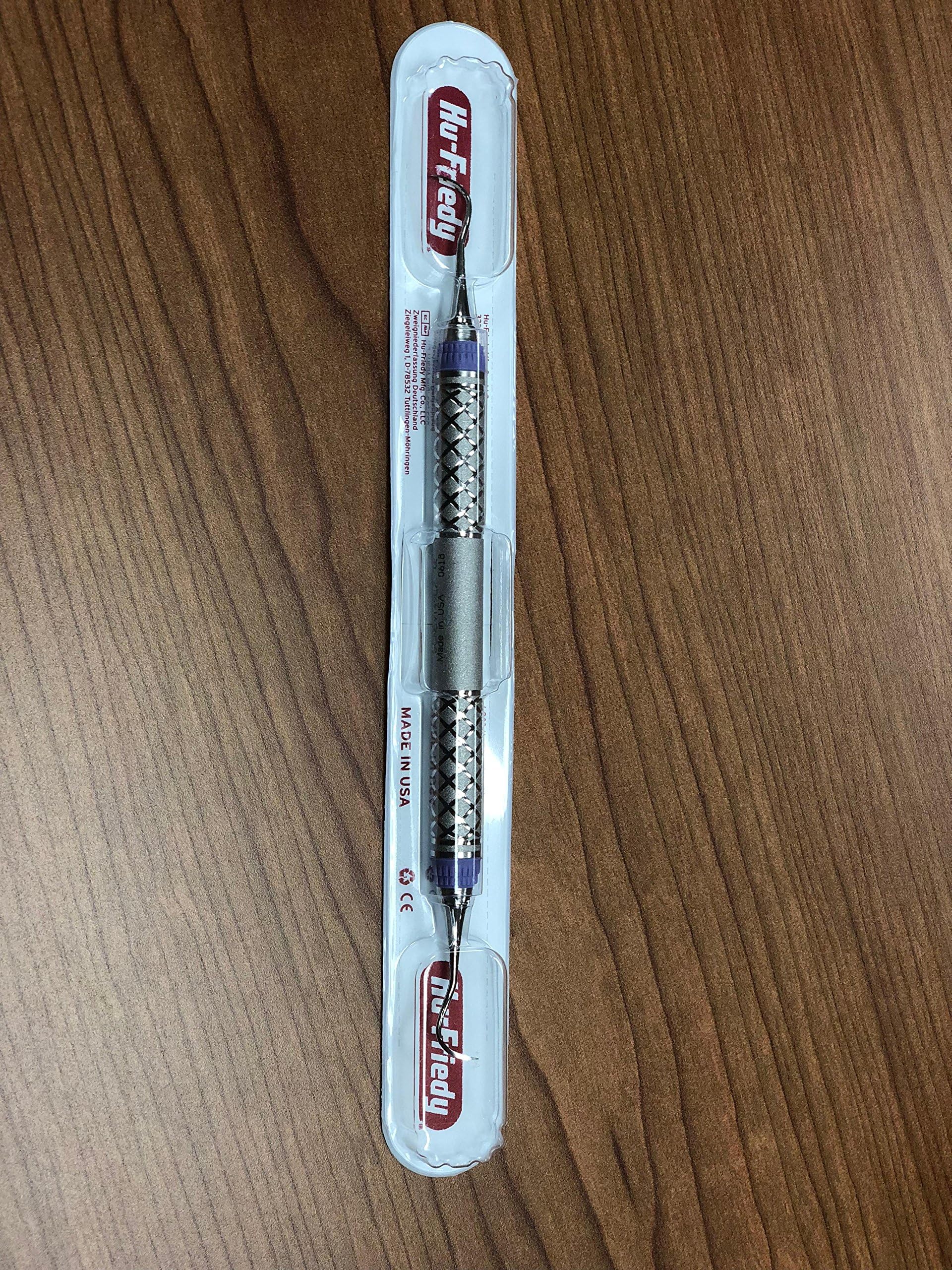 Hu-Friedy SCNEVI49E2 4 Nevi Posterior Scaler, Double Ended, #9 EverEdge Handle