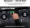 Numark Mixstream Pro+ DJ Controller with Stem Separation, 2 Decks, Wi-Fi Streaming, Mixer, 7-Inch Touchscreen, Speakers, works with Serato and Virtual DJ