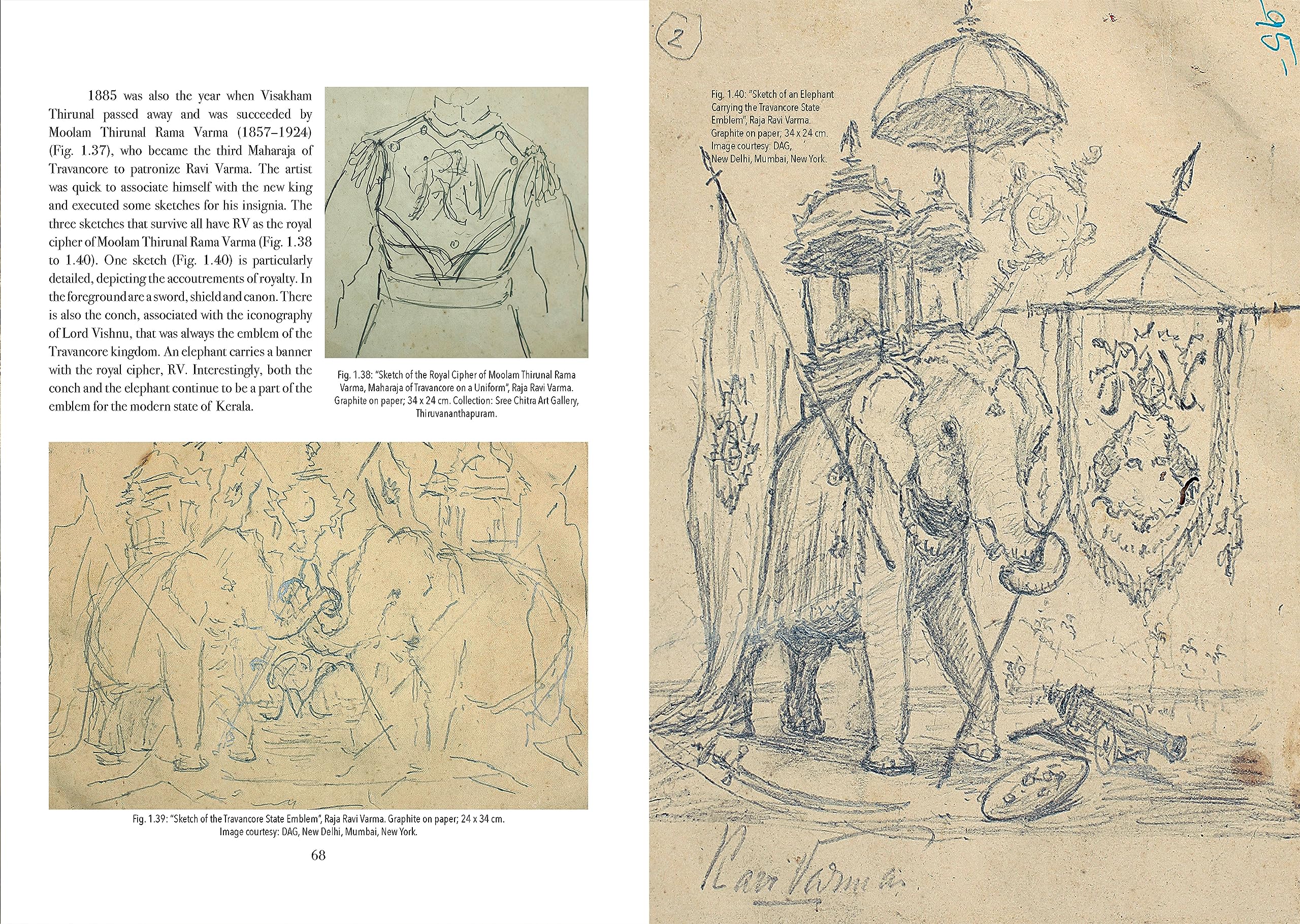 Raja Ravi Varma: An Everlasting Imprint - The Shaping of an Artist - Volume 1