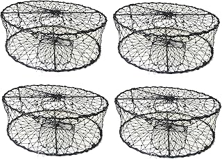 KUFA 4-Pack of Sports Foldable Crab Trap 30