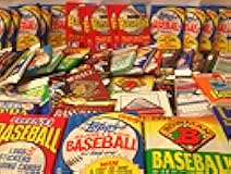 100 Vintage Baseball Cards in Old Sealed Wax Packs - Perfect for New Collectors