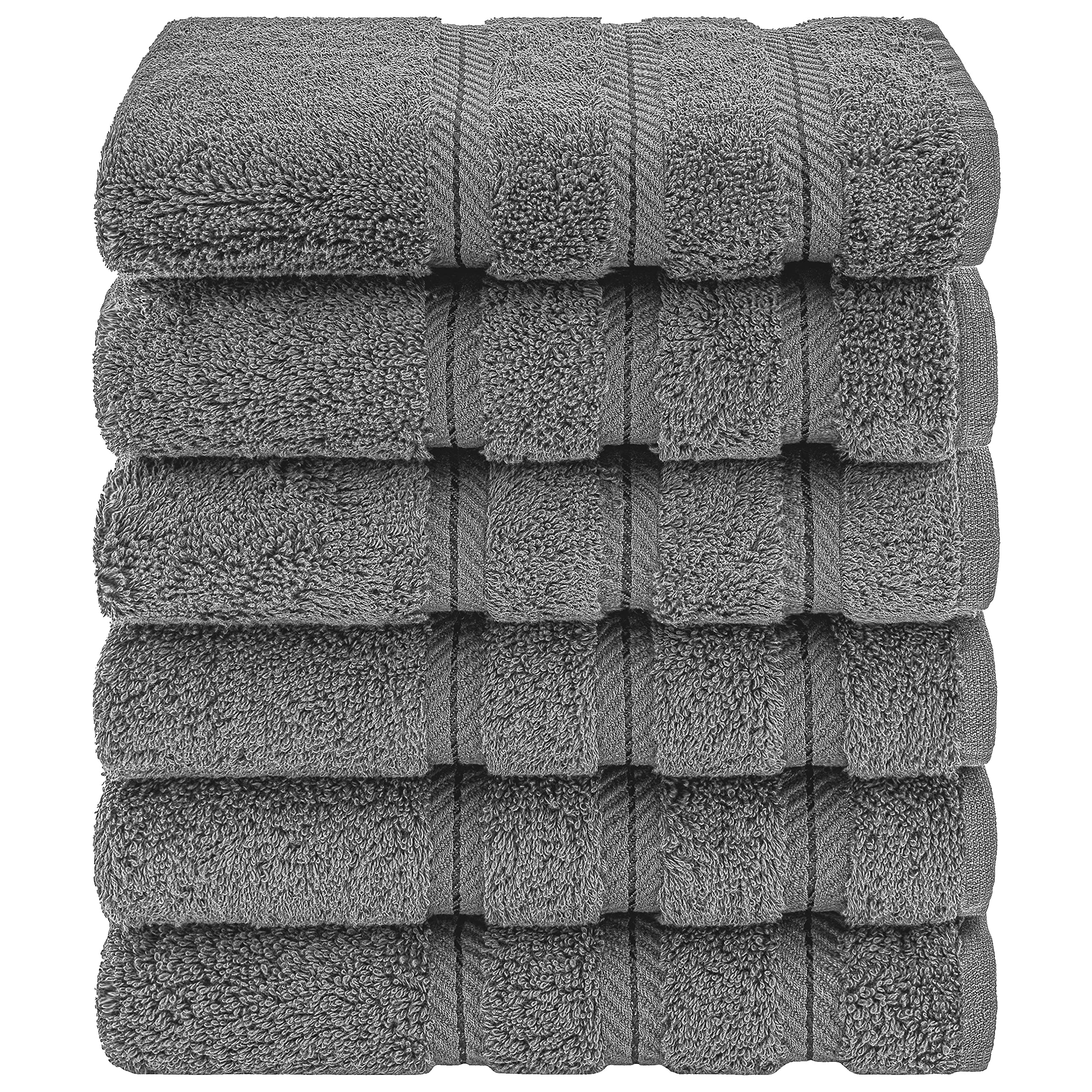 American Soft Linen Hand Towel Set Worth [$39.99] Grey