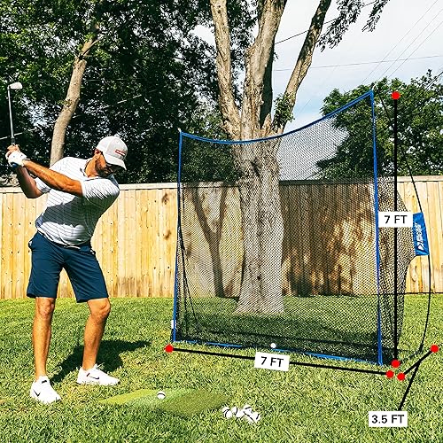 Miniatura 4 de Rukket Haack Golf Net  Practice Driving Indoor and Outdoor  Golfing at Home Swing Training Aids  by SEC Coach Chris Haack  Choose from 10x7 Hitting