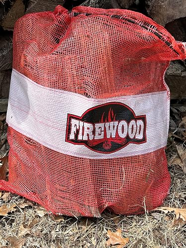 Farber Mesh Firewood Bags .75 Cubic Foot - 100 Per Pack