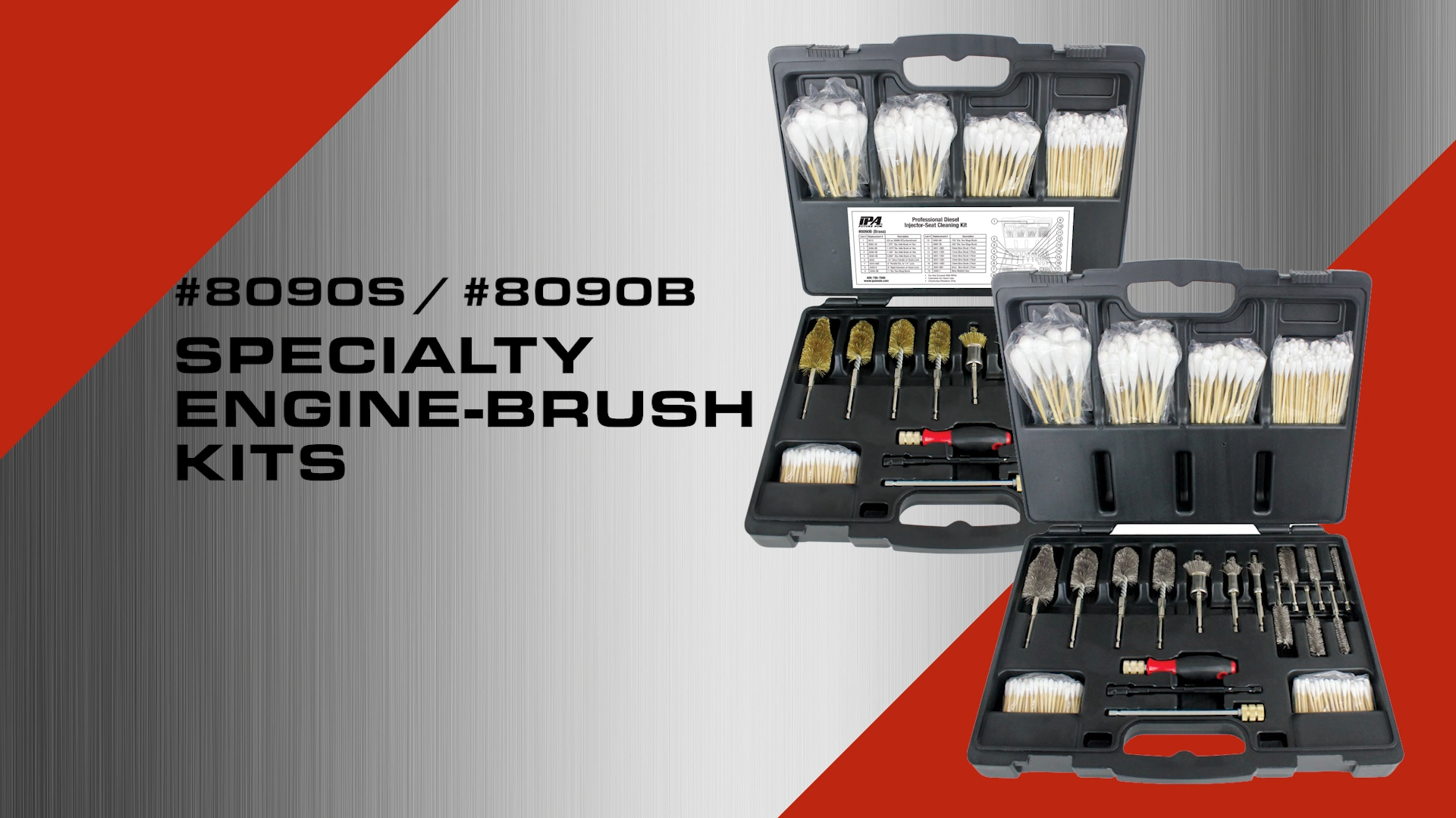 Diesel Injector-Seat Cleaning Kit (Stainless Steel) IPA 8090S