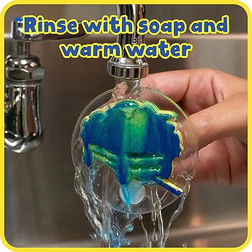 Miniatura 5 de READY 2 LEARN Juego de 10 sellos gigantes - Farm Adventure - Sellos de espuma fáciles de sostener para niños - Sellos de arte y manualidades para