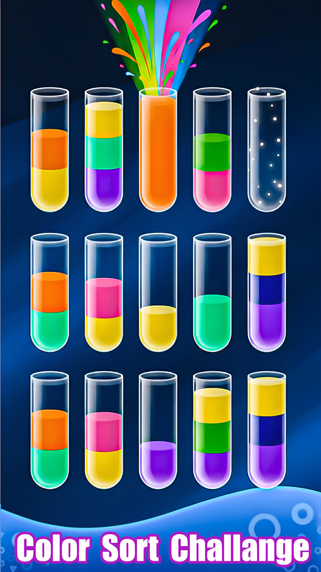 Water Sort Color Match Game - Color Sorting Puzzle Games 2026 - App on