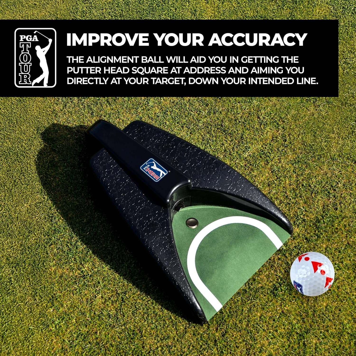 PGA Tour Pure Putt - Auto Putt Returner with Guideball