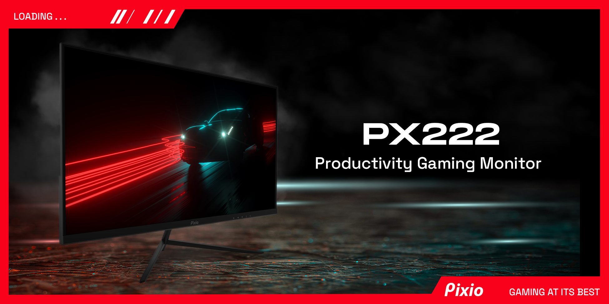 PC モニター Pixio 22インチ VA FHD モニター 75Hz Pixio PX222 | 22 inch 1080p 75Hz FHD VA Gaming Monitor