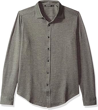 Long Sleeve Solid Knit Shirt 