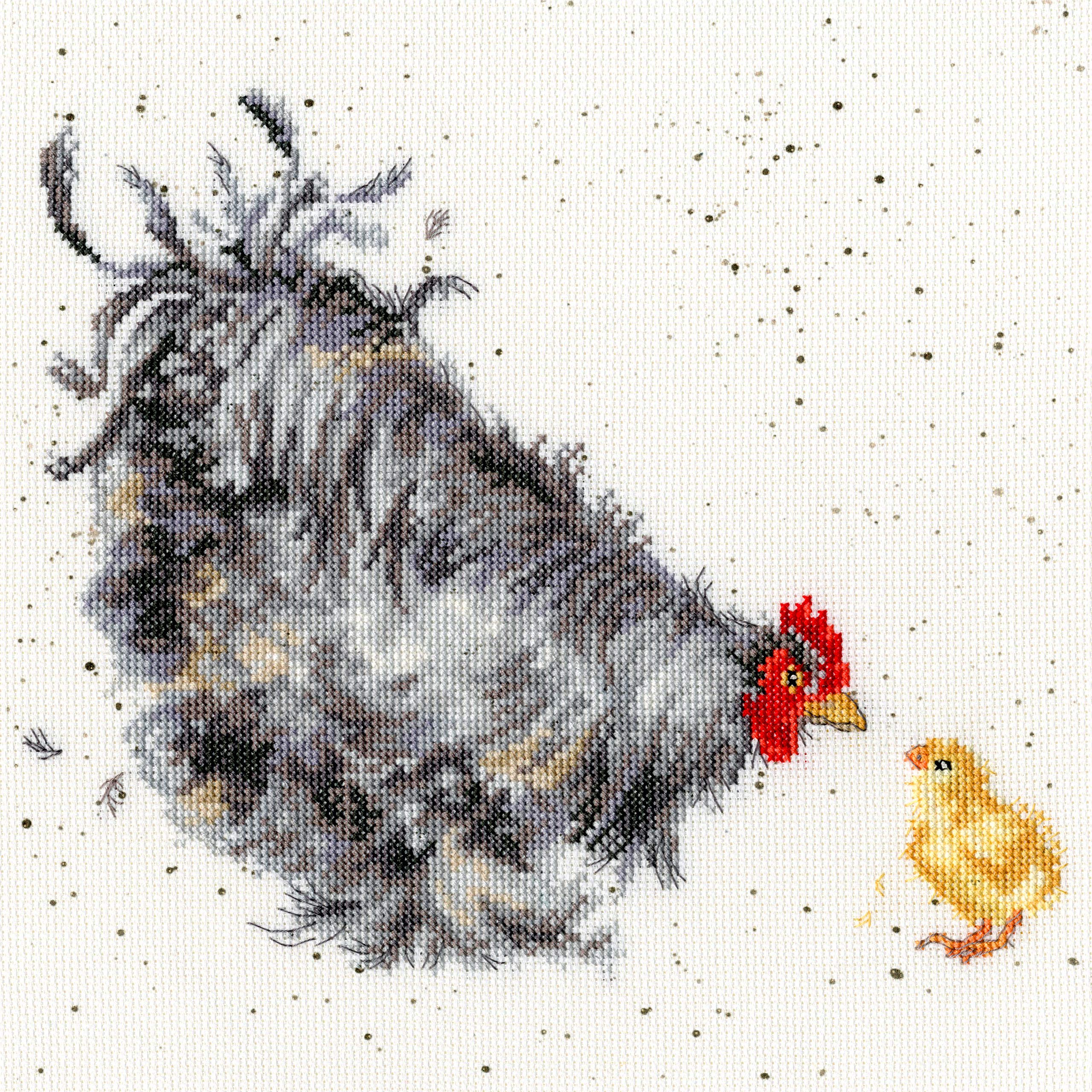 Bothy Threads Cross Stitch Kit - Wrendale Designs - Mother Hen