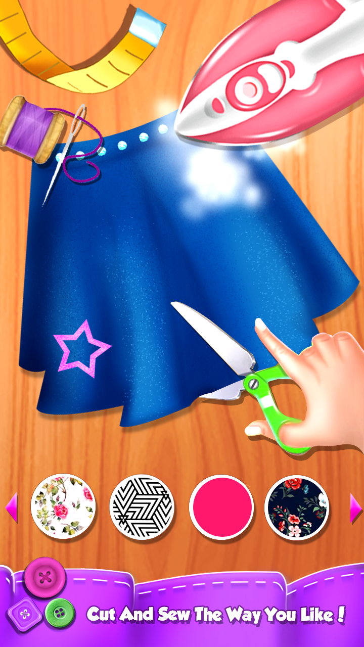 DIY Tailor Boutique: Girls Fashion Designer Game