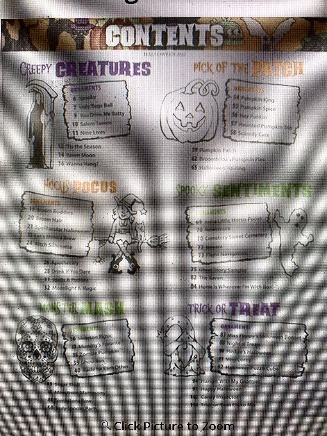 Just Crossstitch Halloween 2022 (with Free Ribbon and Embellishment!)