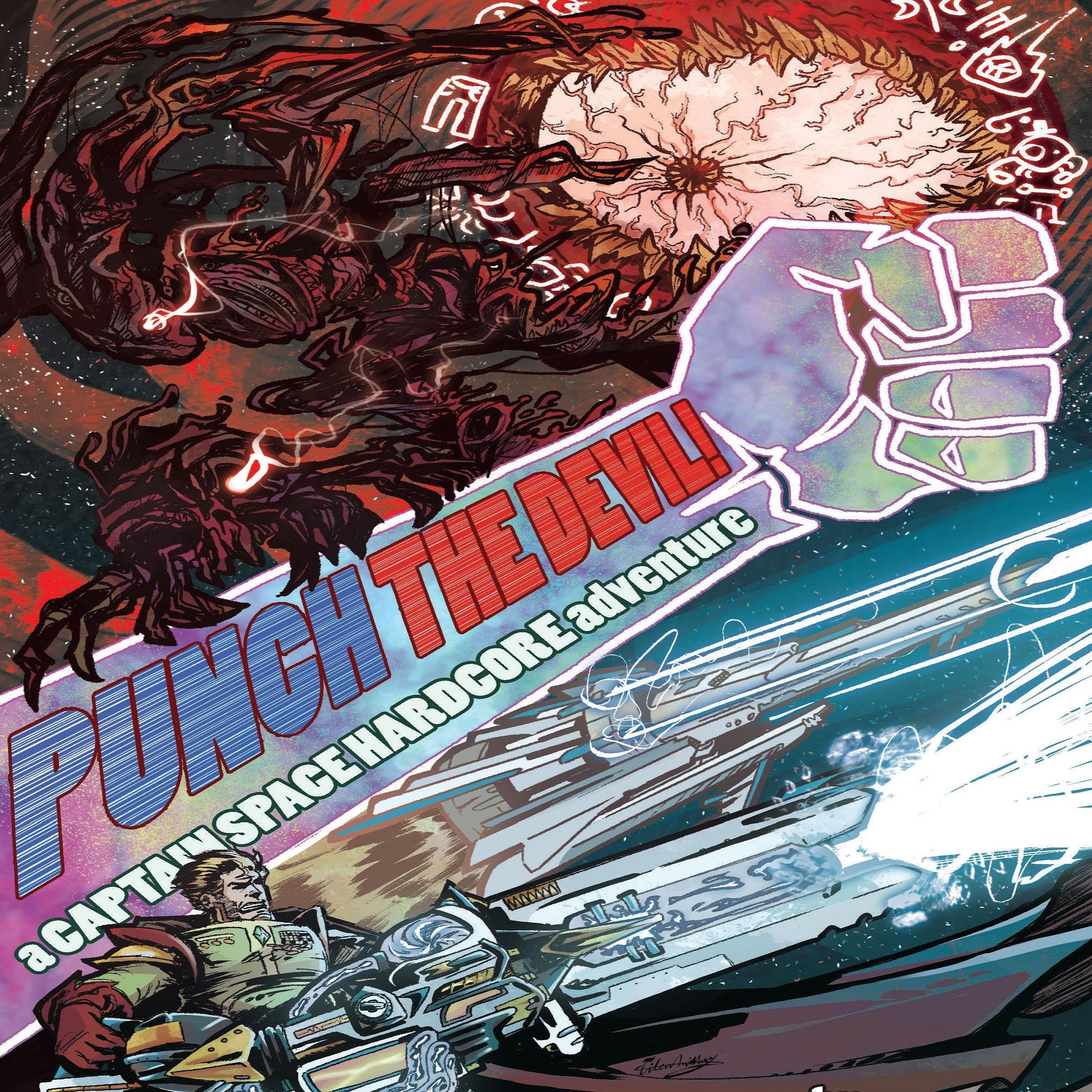 Cover art for Punch the Devil!
