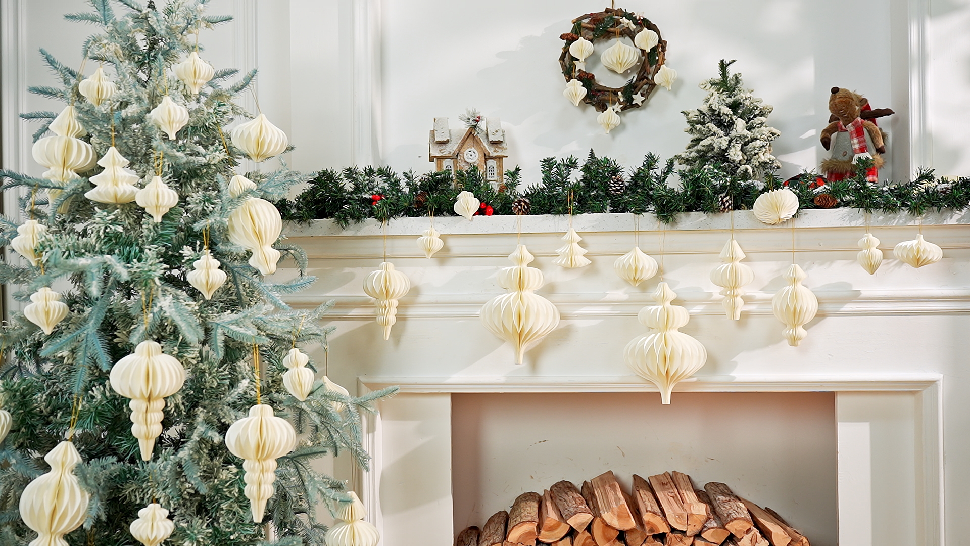 Amazon.com: Cinnvoice 12 Pcs Christmas Large Hanging