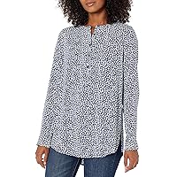 Amazon Essentials Camicetta in Tessuto a Maniche Lunghe Donna