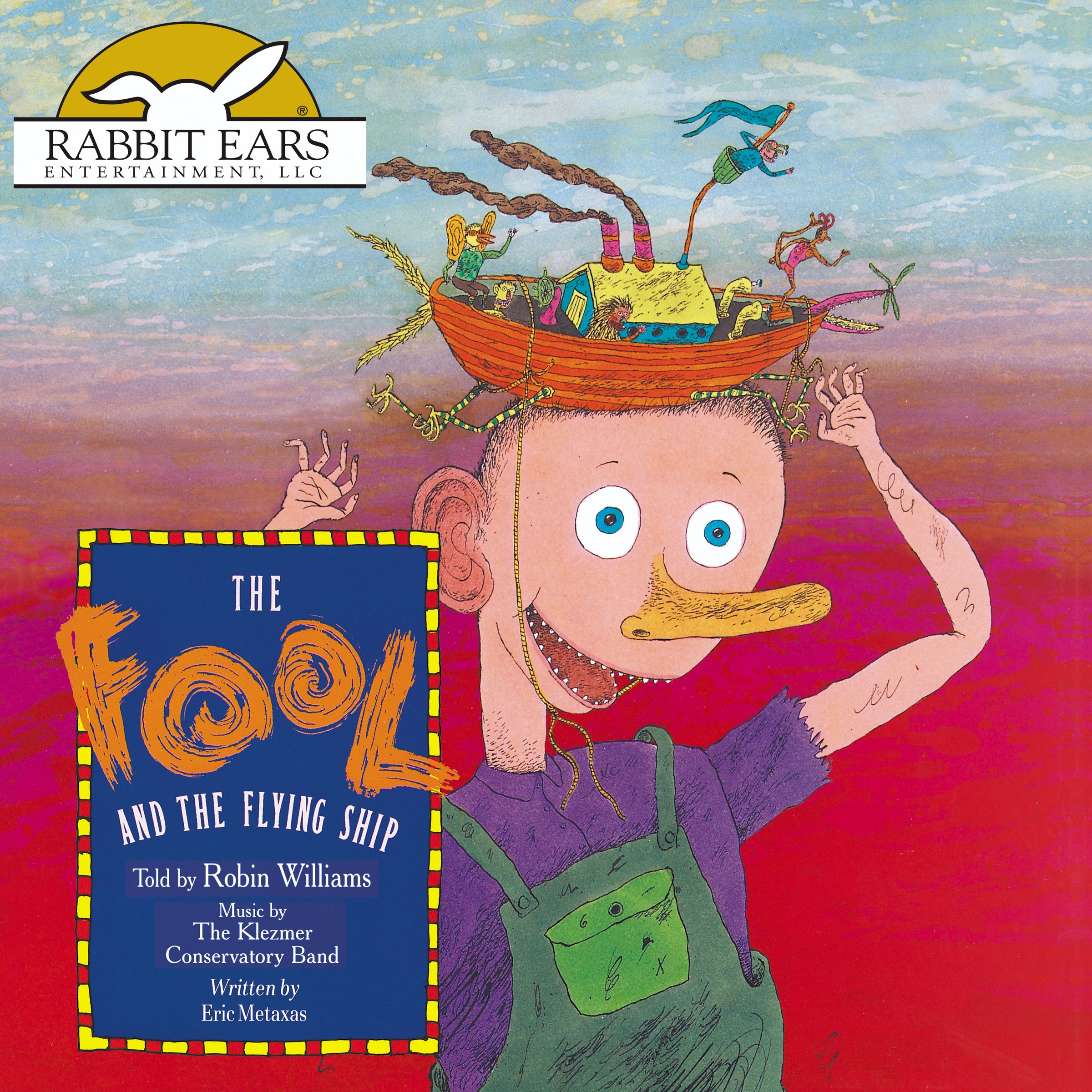 Cover art for The Fool and the Flying Ship