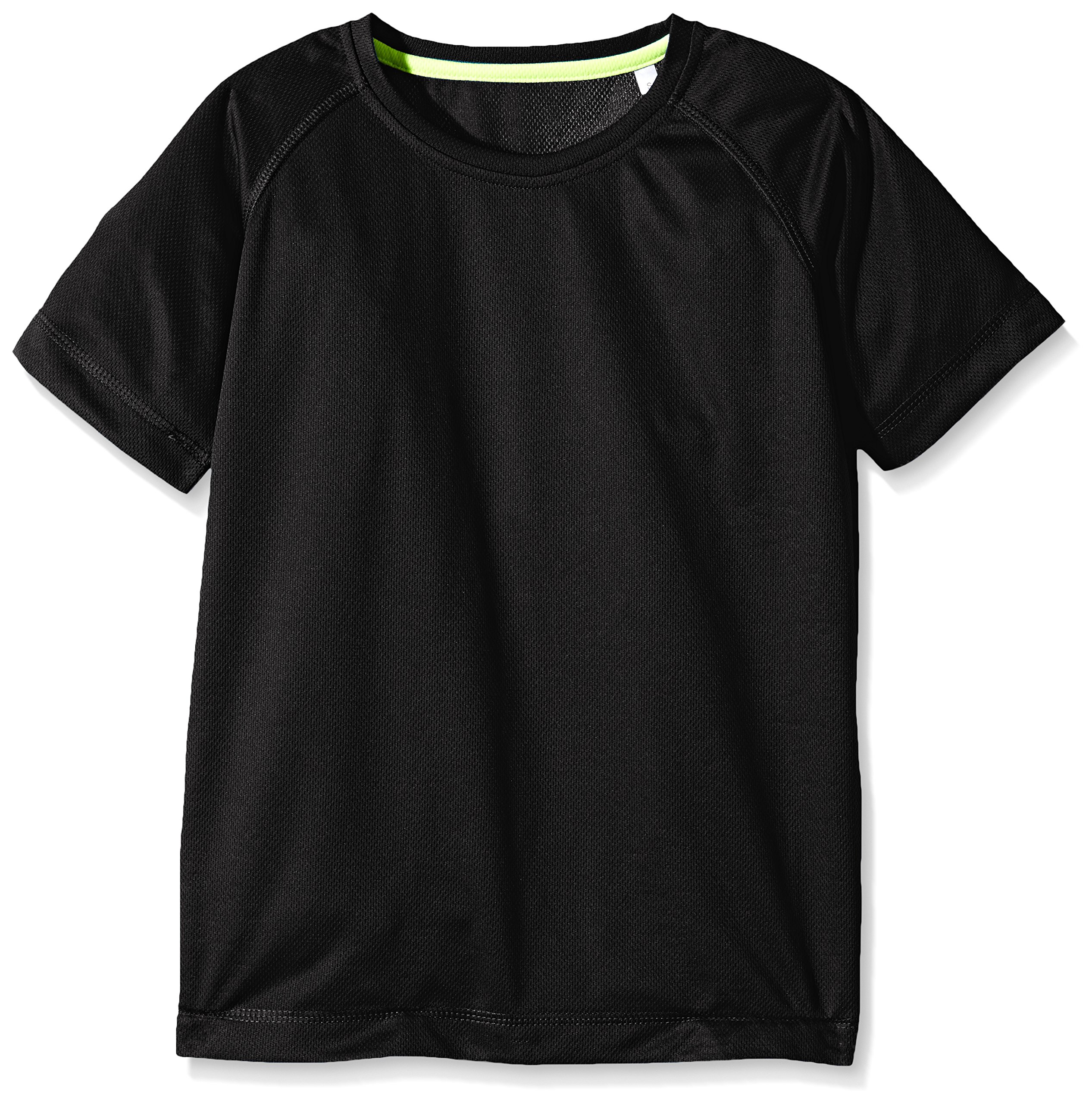 Stedman Boys Black Opal Apparel Active 140 Raglan/St8570 Short Sleeve Sports Shirt, 12 Years (Manufacturer Size:x-Large)