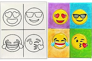 Indigo Art Studio Pre Drawn Canvas Painting for Kids