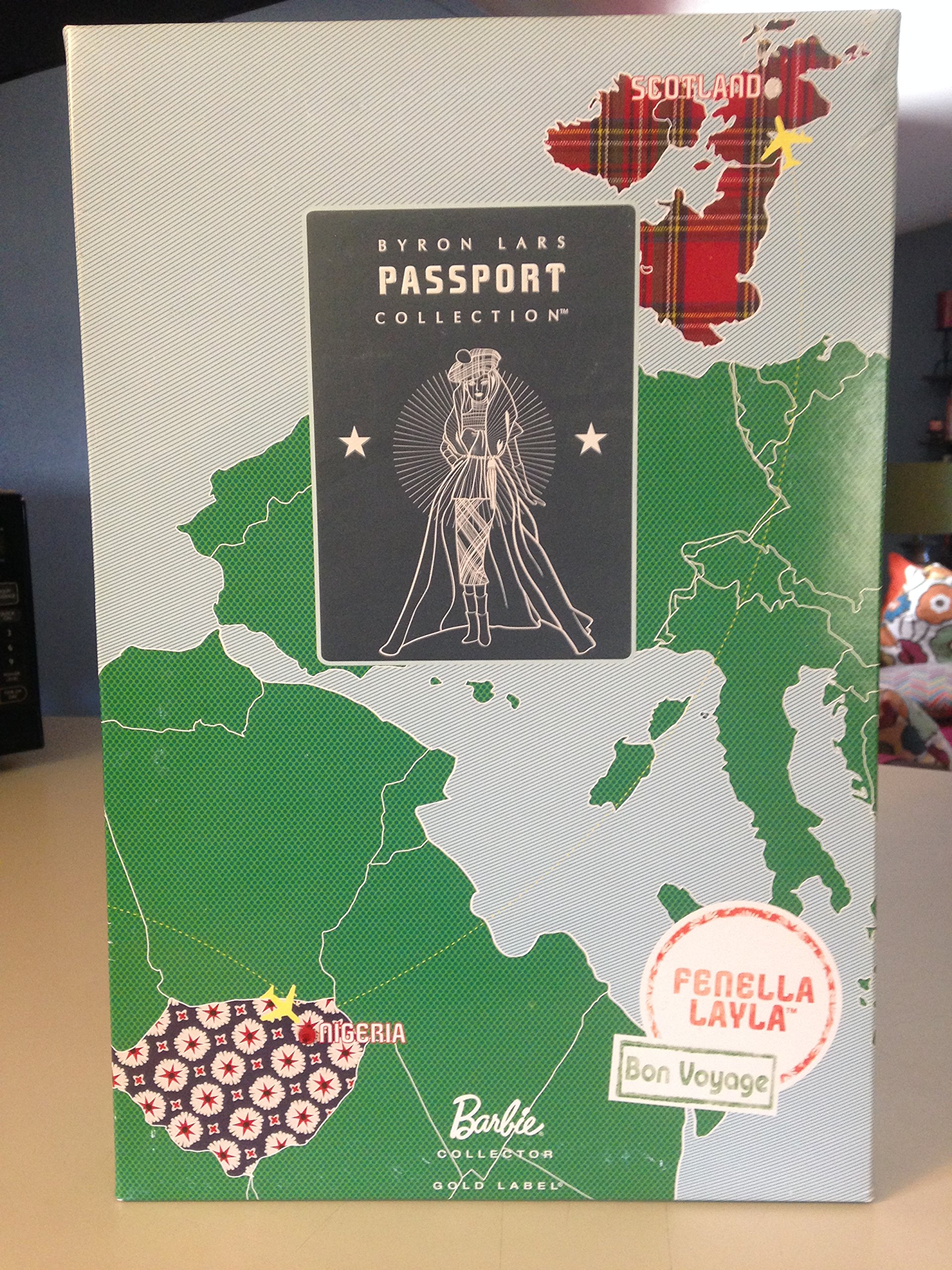 Amazon.co.jp: バービー ゴールドラベル バイロン・ラーズ パスポート  