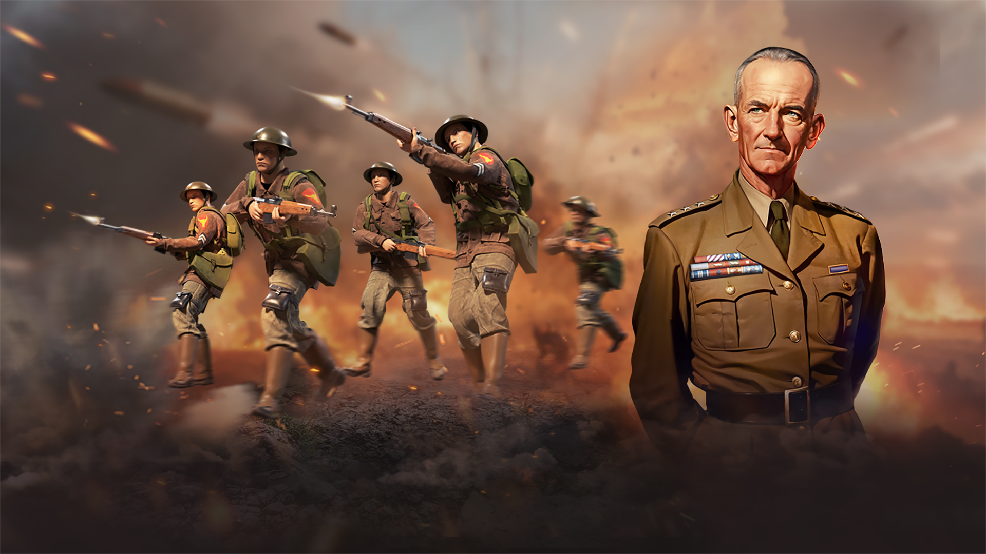 WW2：world war 2 strategy war games,Tactics world conqueror,Army