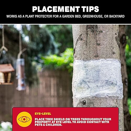 Miniatura 5 de Catchmaster - Kit de barrera adhesiva para insectos para bricolaje, 1 unidad de trampa adhesiva protectora de 15 onzas, lista para usar al aire