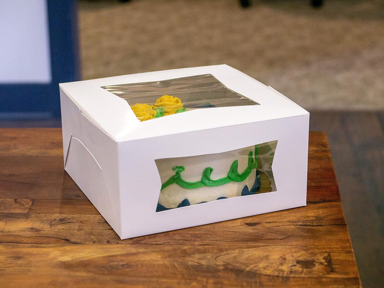 Hottest Sales Southern Champion Tray 23093 Paperboard White Lock Corner Window Bakery Box, 14 Length x 10 Width x 4 Height (Case of 100) Up To 40% OFF Southern Champion Tray 23093 Paperboard White Lock Corner Window Bakery Box, 14 Length x 10 Width x 4 Height (Case of 100)