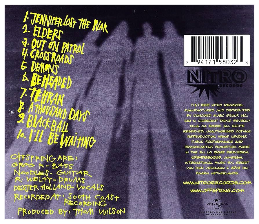 レア　、オフスプリング THE OFFSPRING 2001年 日本盤】The Offspring / Smash (Remastered) [JPN ORG.LP] [CD