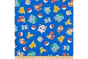 Pokemon Royal Fabric by the Yard