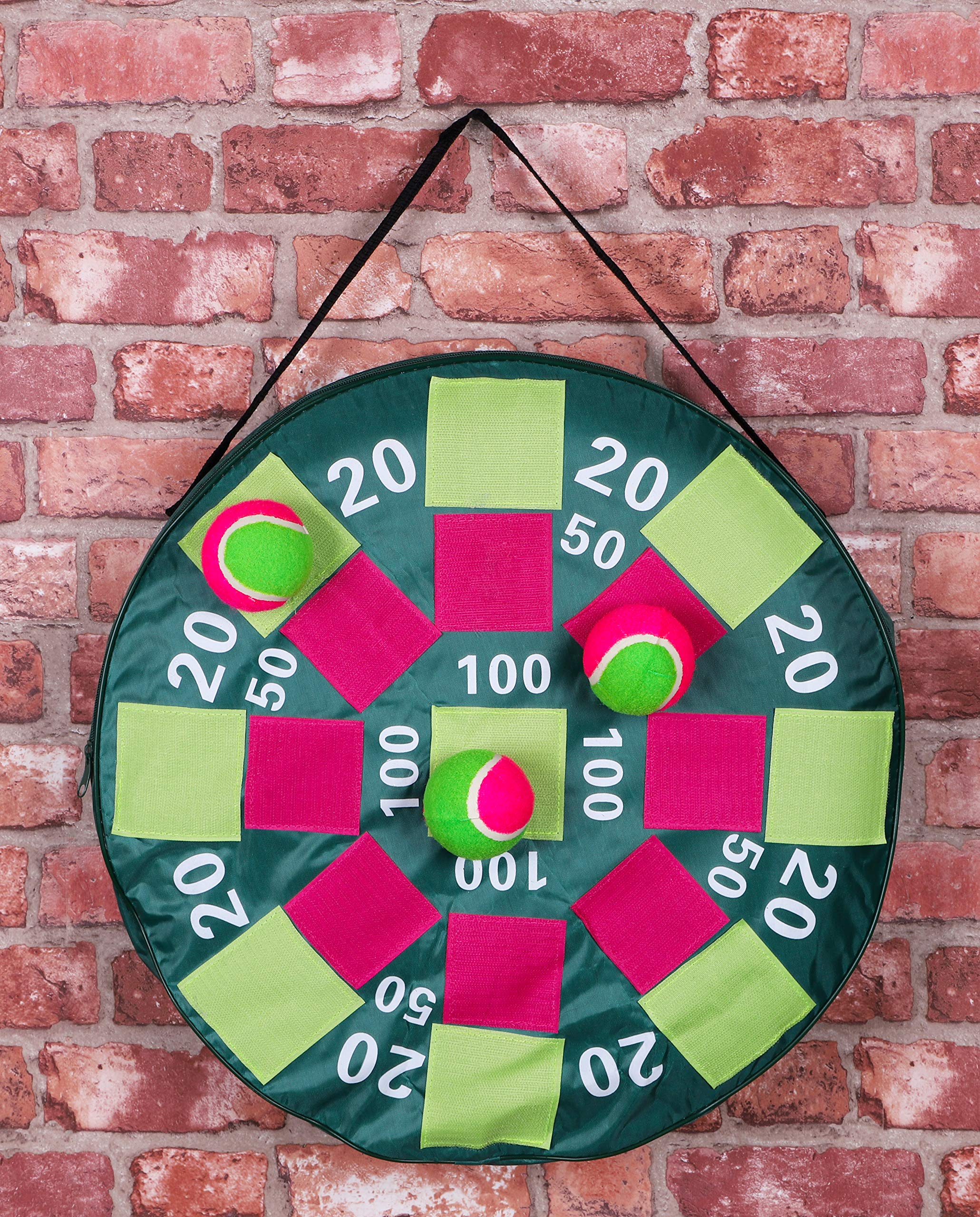 Toyland® Inflatable Darts Style Target Game With Stick On Balls - Outdoor Toys - Garden Games - Family Games
