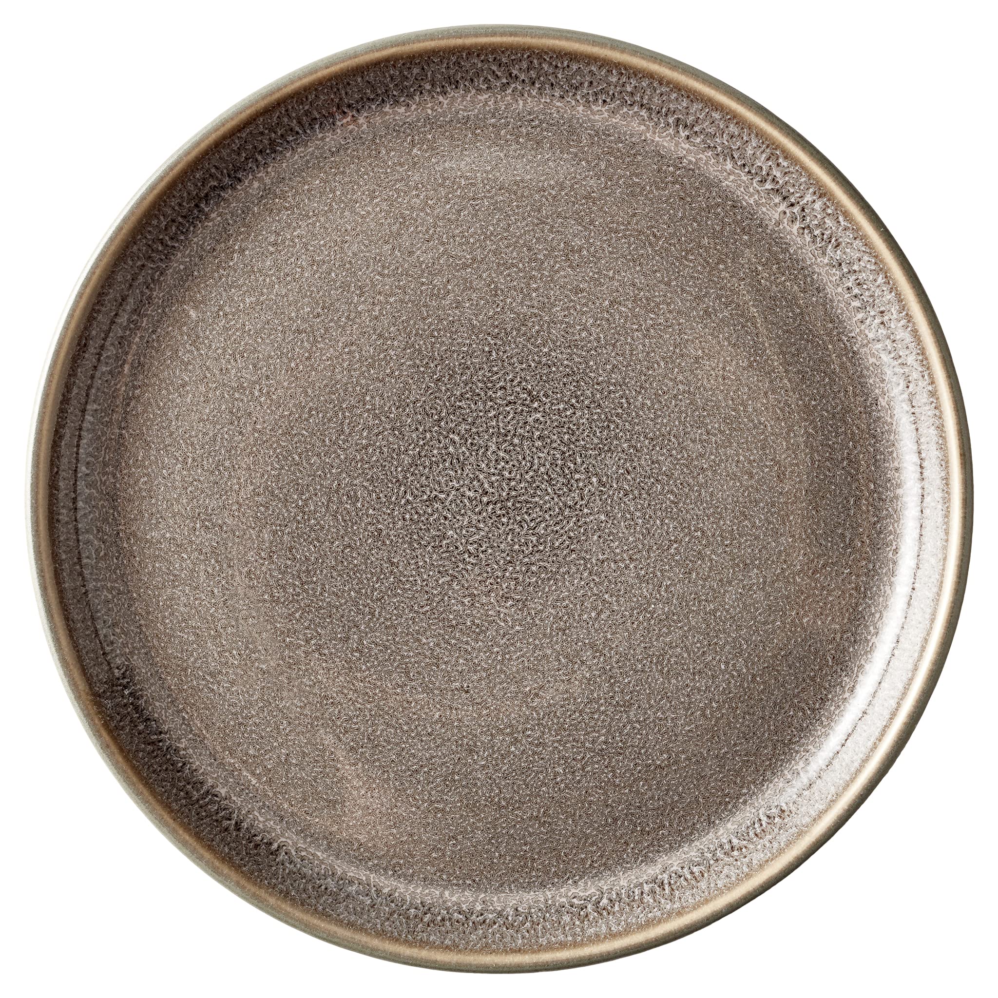 BITZ Gastro Teller – Dessert-/Kuchenteller (Steingut) & Brotteller (Steinzeug), Ø 17 cm, Grau