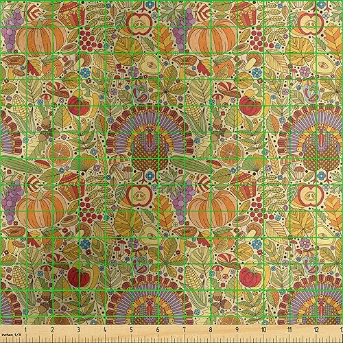 Miniatura 9 de The Yard - Tela multicolor con estampado digital lunarable