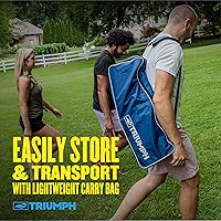 Vista 6 de Triumph Badminton Set with Steel Construction