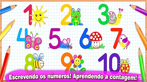 123 Desenho Jogos infantil educativo para crianças