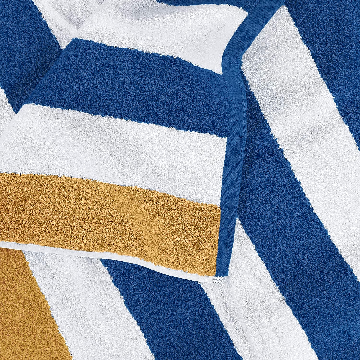 Premium Quality Beach Towel 100% Ring Spun Cotton Jumbo Bath Sheet 600 Gsm Highly Absorbent, Super Soft And Quick Dry Towel - Image 4