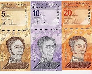 Venezuela Currency 5Million, 10 Million, 20 Million Bolivar Soberano Banknotes New Uncirculated World Paper Money