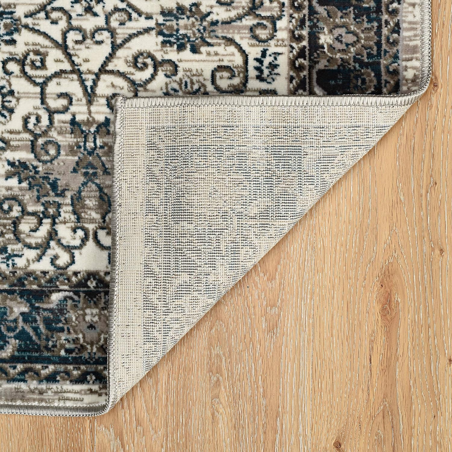 Linon Vintage Collection Isfahan 9'X12', Gray, 9' x 12'