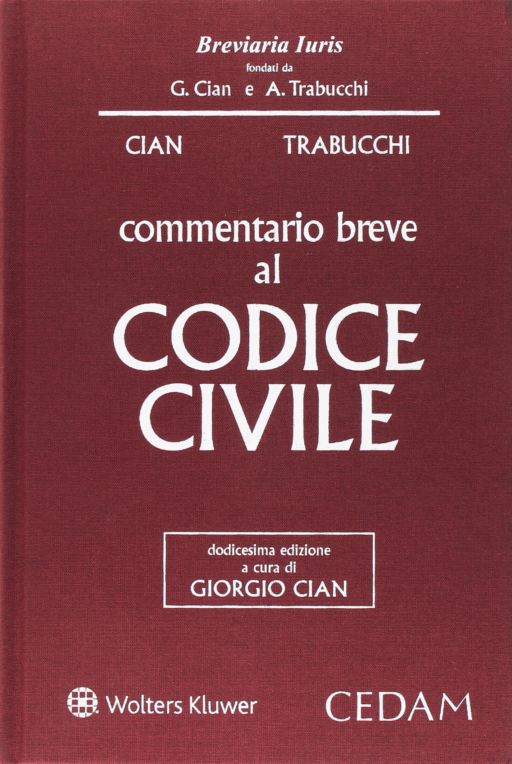 Commentario breve al codice civile