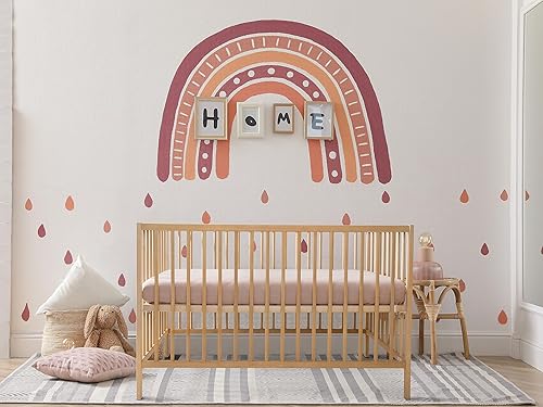 Miniatura 7 de Meracorallo Sábana bajera ajustable de muselina para cuna, suave y transpirable, para colchones estándar para cuna y niños pequeños (rubor)