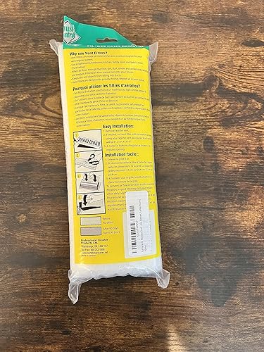 Miniatura 3 de Filtros de ventilación para control de polvo, paquete de 24 filtros de ventilación (4 x 10 pulgadas)