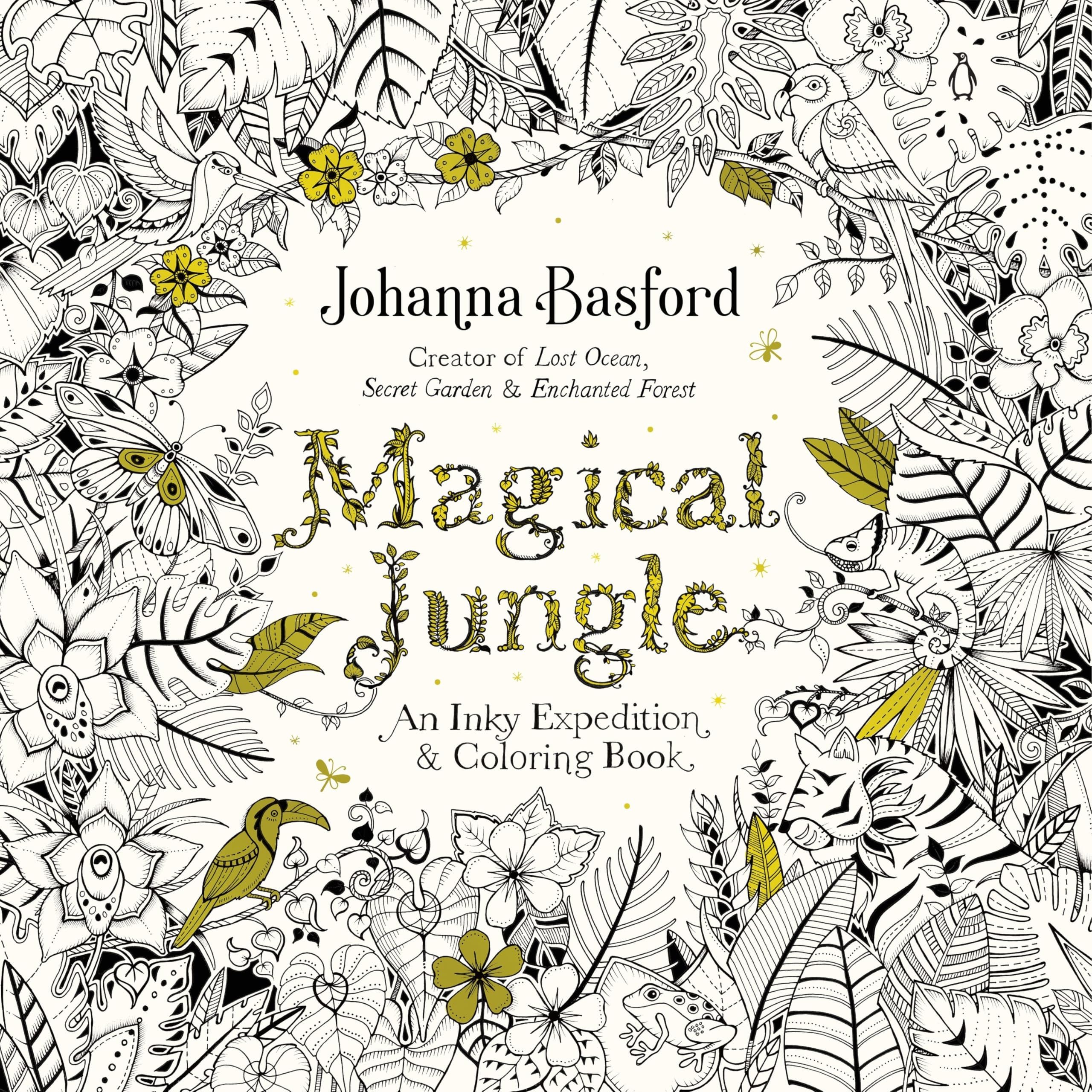 Magical Jungle: A Novel: An Inky Expedition and Coloring Book
