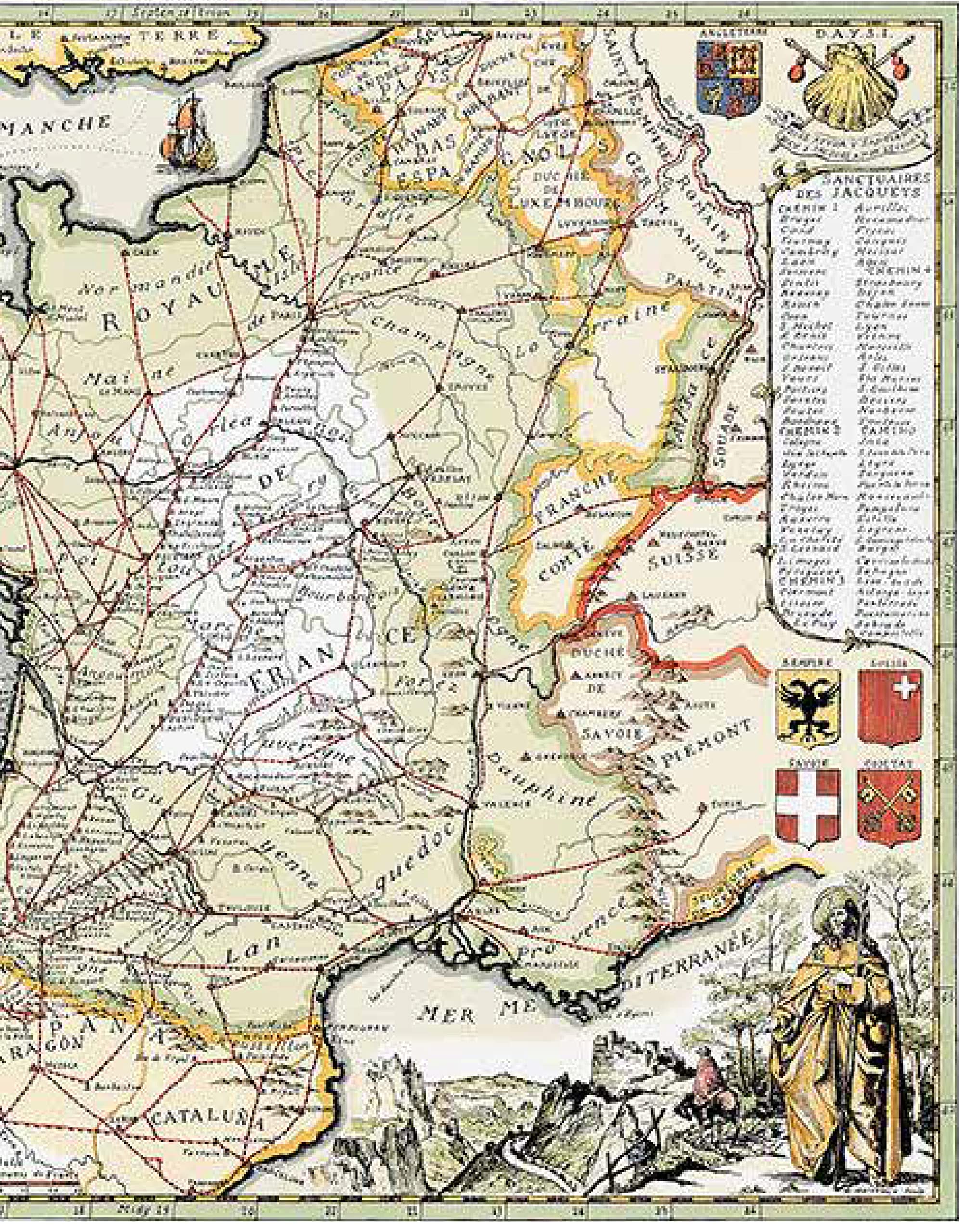 Les chemins de Compostelle. L'incroyable histoire d'un pèlerinage millénaire