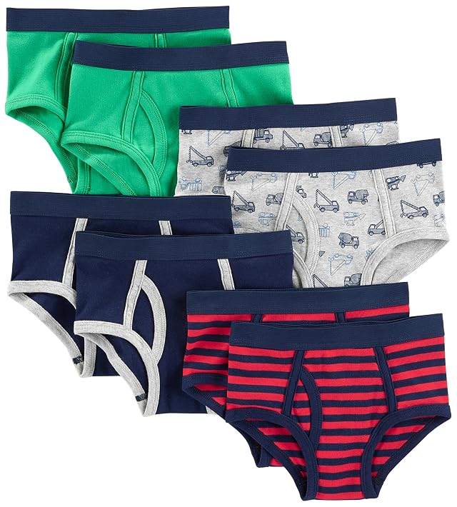 Simple Joys by Carters Boys 8-pack Underwear