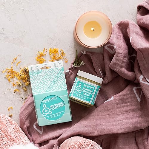 Miniatura 7 de Green Goo - Salve de lactancia natural para amamantar pezones agrietados y doloridos lata grande de 182 onzas