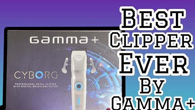 Gamma+ CYBORG クリッパー 磁気ガード付 Amazon.com: GAMMA+ Cyborg Professional Metal Cordless