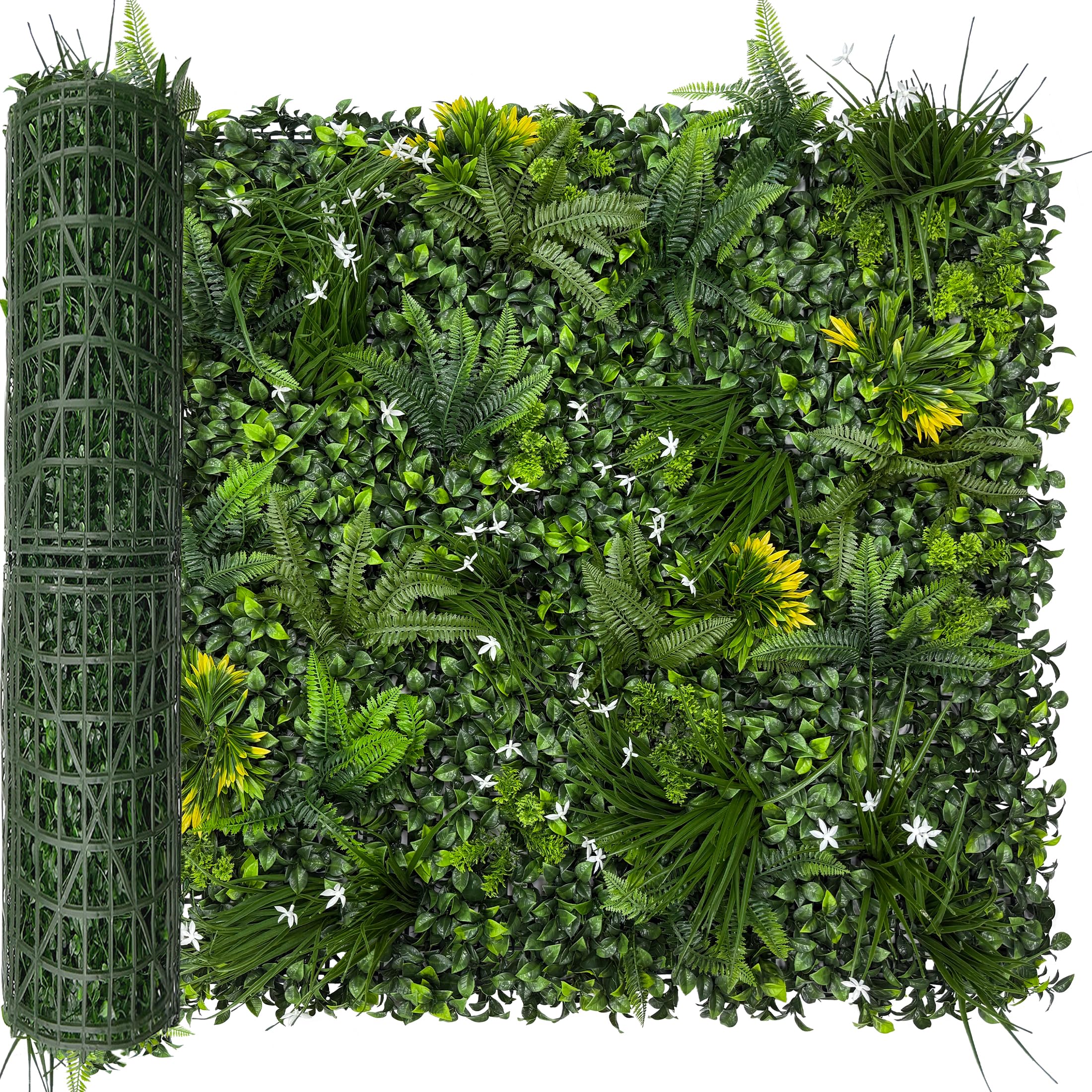 Photo 1 of DOPGIB Artificial Grass Wall Boxwood Panel Roll: 40"x120" UV Resistant