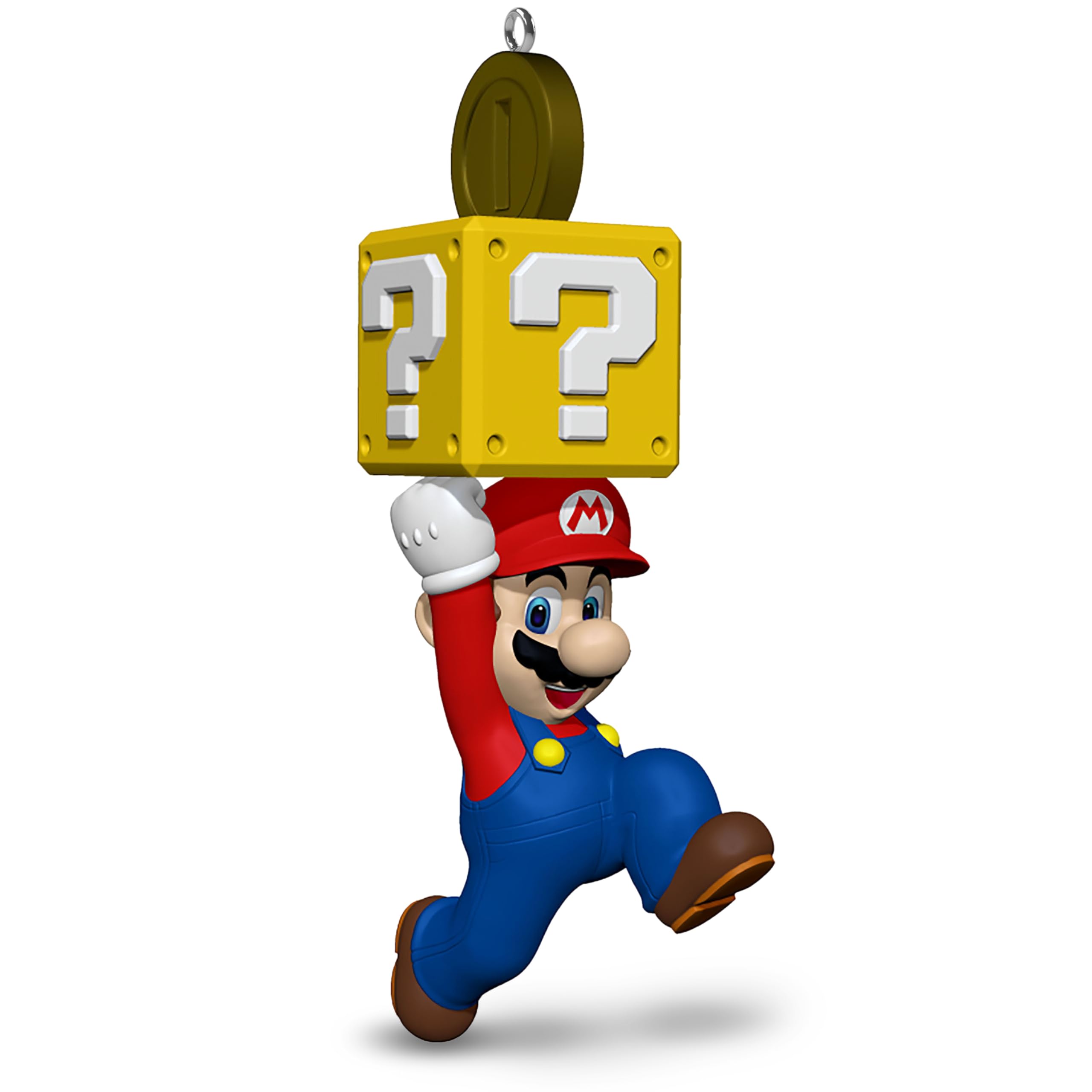 Hallmark Keepsake Christmas Ornament, Nintendo Super Mario with Question Block, Gifts for Gamers