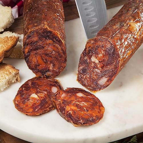 Alta Expresion - Chorizo ibérico de Bellota 100% puro alimentado con bellota, 1 lb aprox