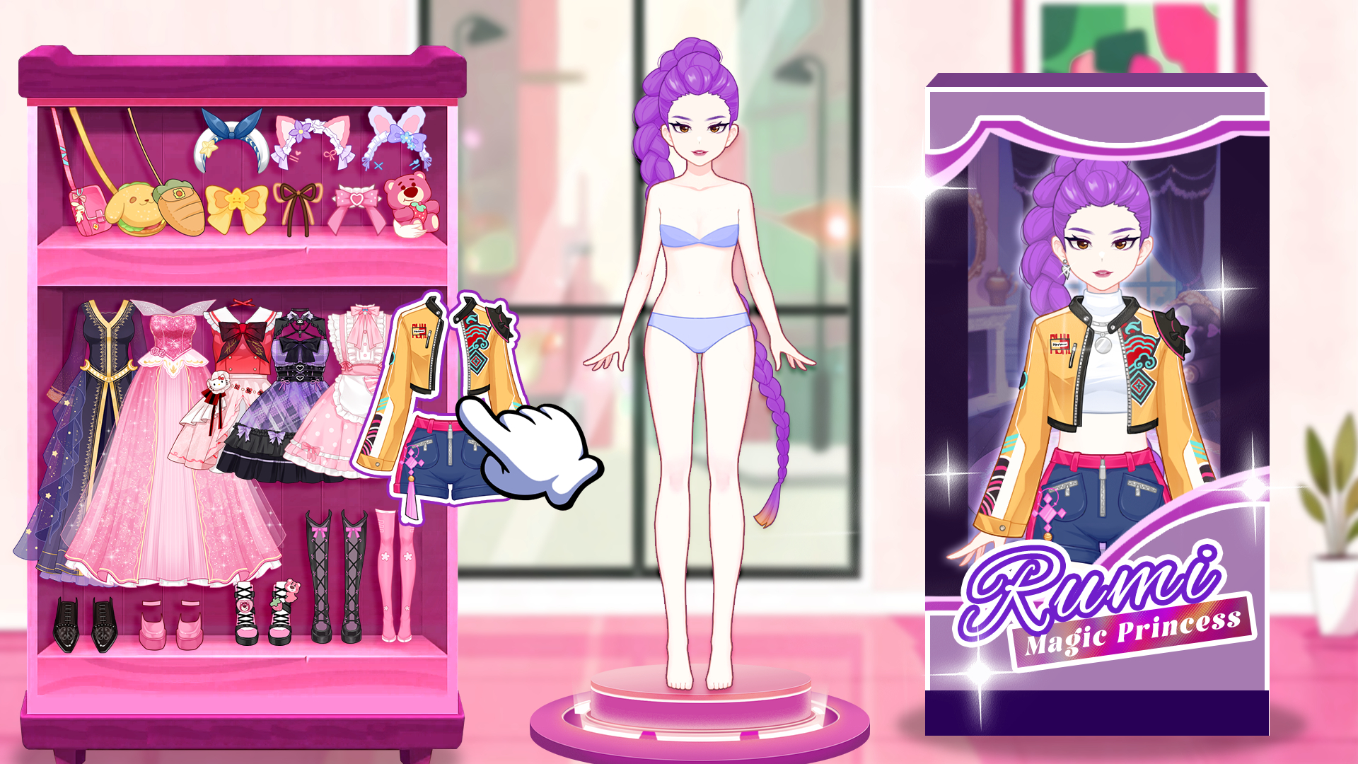 Magic Princess: Anime Doll Dress Up Games for Girls